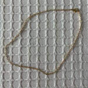 EVRY JEWELS Baby Link Up 16” necklace in gold